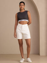 [Grigio] SilkSilky-IT Sleeveless Crew Neck Cami 006