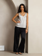 [Argento] SilkSilky-IT Sleeveless V Neck Cami 005