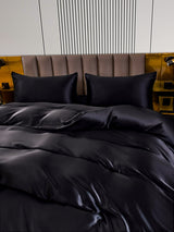 [Nero] SilkSilky-IT 22Momme Set di biancheria da letto 004