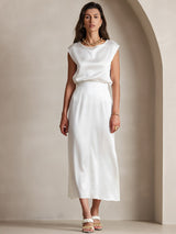[Bianco] SilkSilky-IT 19Momme Gonna 005