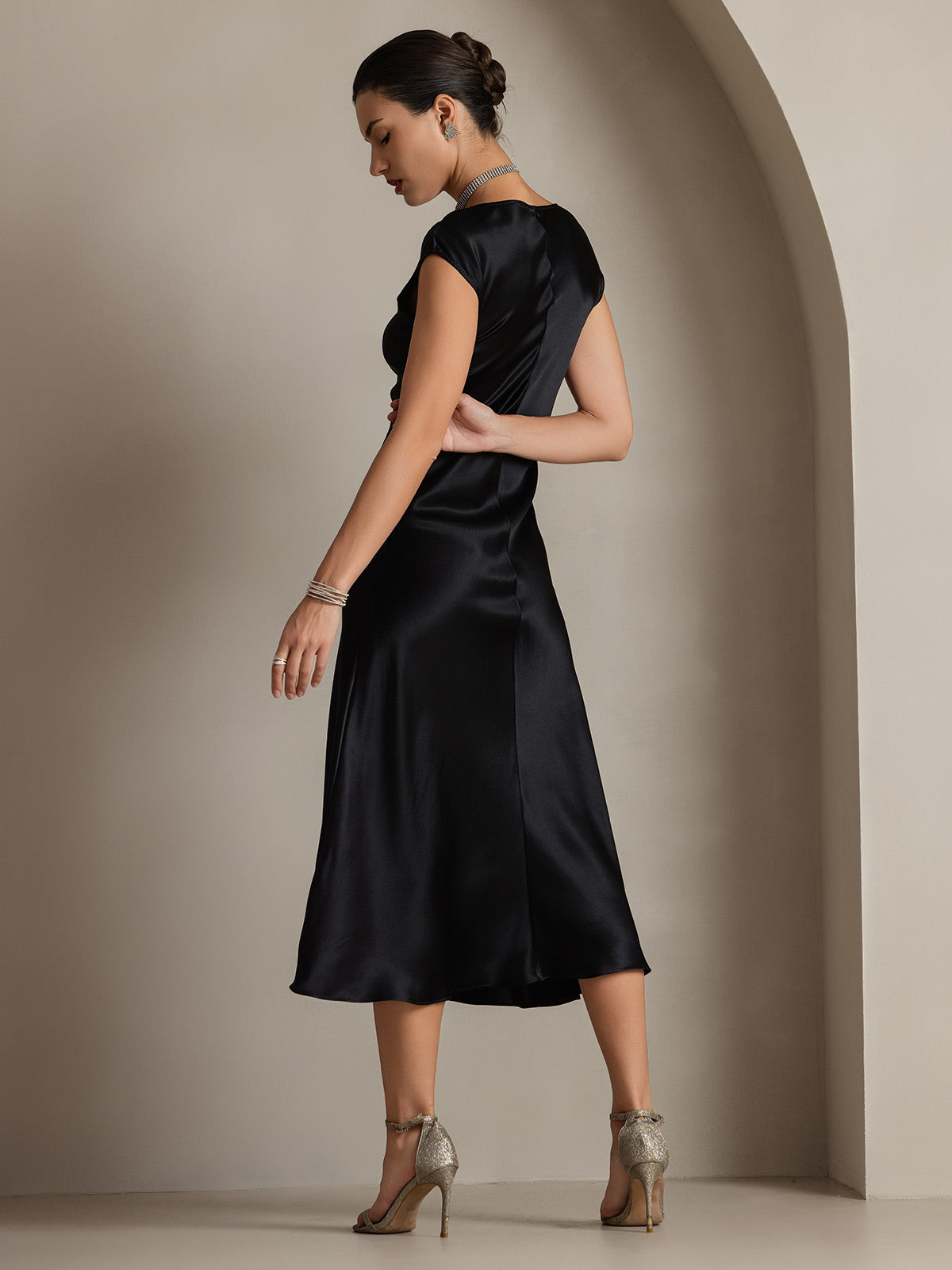 [Nero] SilkSilky-IT 19Momme Seta Dress 002