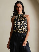 [Leopardo] SilkSilky-IT 19Momme Seta Womens T-Shirt 004,