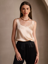 [Champagne] SilkSilky-IT Sleeveless Cami 001