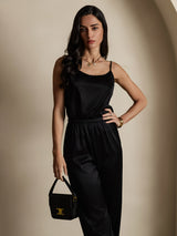 [Nero] SilkSilky-IT Spaghetti Strap Cami 001