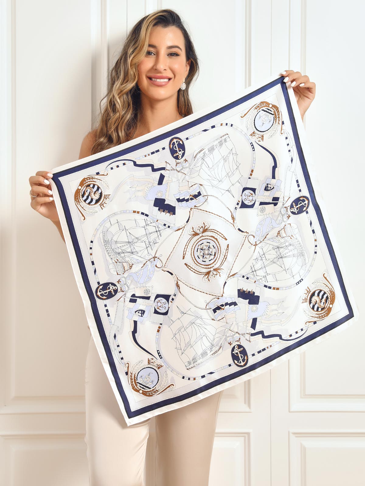 [P055] SilkSilky-IT Seta pura Scarf 003