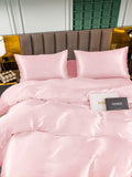 SilkSilky IT 25Momme Seta pura Bedding Set Rosa 004