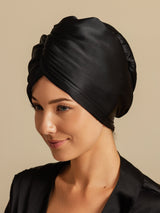 [Nero] SilkSilky-IT Turbante Per Capelli 004