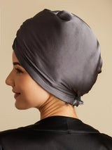 [Grigio Scuro] SilkSilky-IT Turbante Per Capelli 002