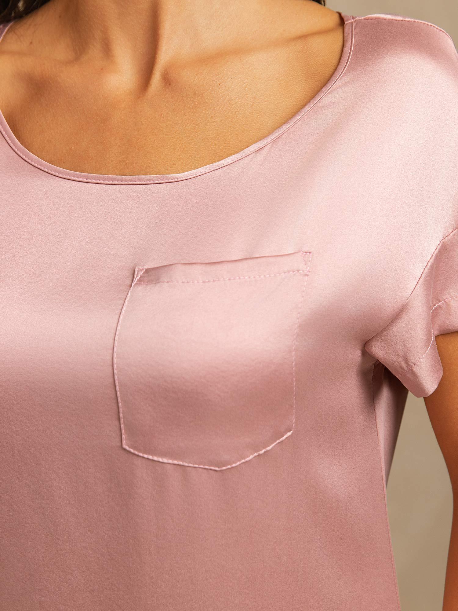 [PelleDiPesca] SilkSilky-IT 19Momme Seta Nightgown 004