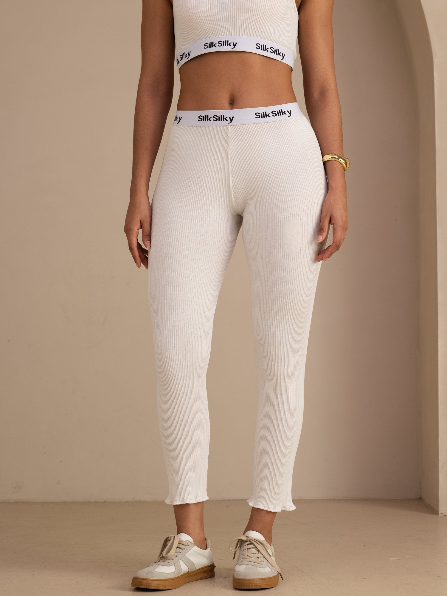 [Bianco] SilkSilky-IT Womens Pants 001