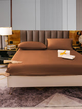 [Caffè] SilkSilky-IT 22Momme Set di biancheria da letto 006