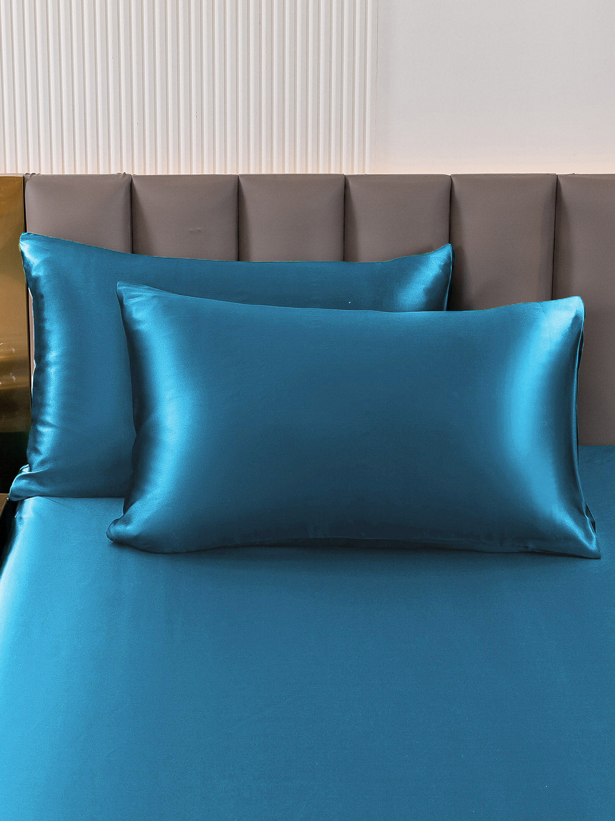 [Verde Acqua] SilkSilky-IT 19Momme Seta pura Pillowcase 001