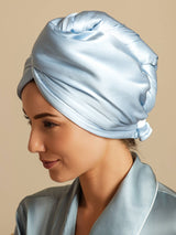 [Cielo Blu] SilkSilky-IT Turbante Per Capelli 004