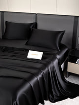 [Nero] SilkSilky-IT 19Momme Set di biancheria da letto 006