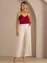 [Beige] SilkSilky-IT Womens Pants 006