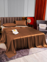 [Caffè] SilkSilky-IT 22Momme Set di biancheria da letto 004