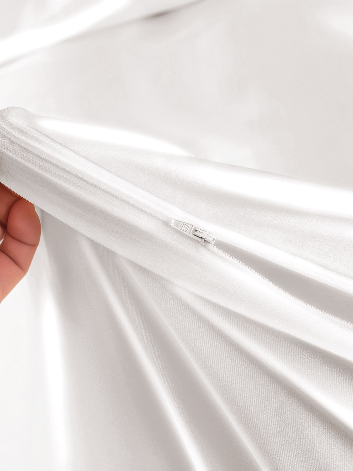 [Bianco] SilkSilky-IT 22Momme Seta pura Bedding Set 005