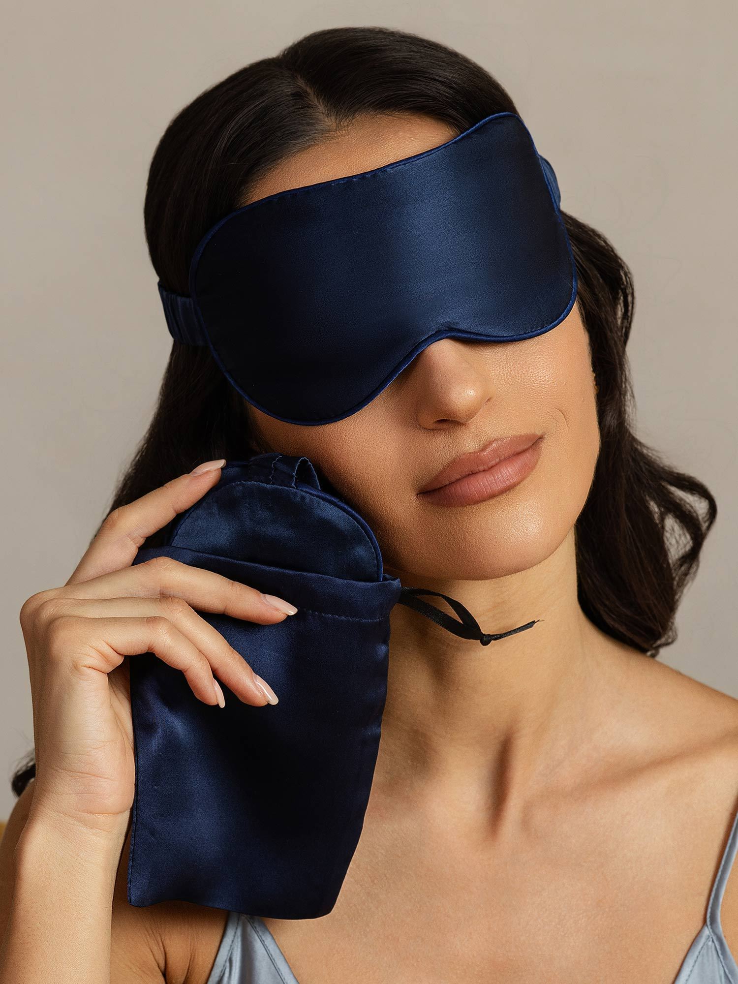 [BluScuro] SilkSilky-IT Seta pura Eye Mask 002
