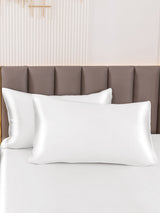 [Bianco] SilkSilky-IT 22Momme Seta pura Pillowcase 001