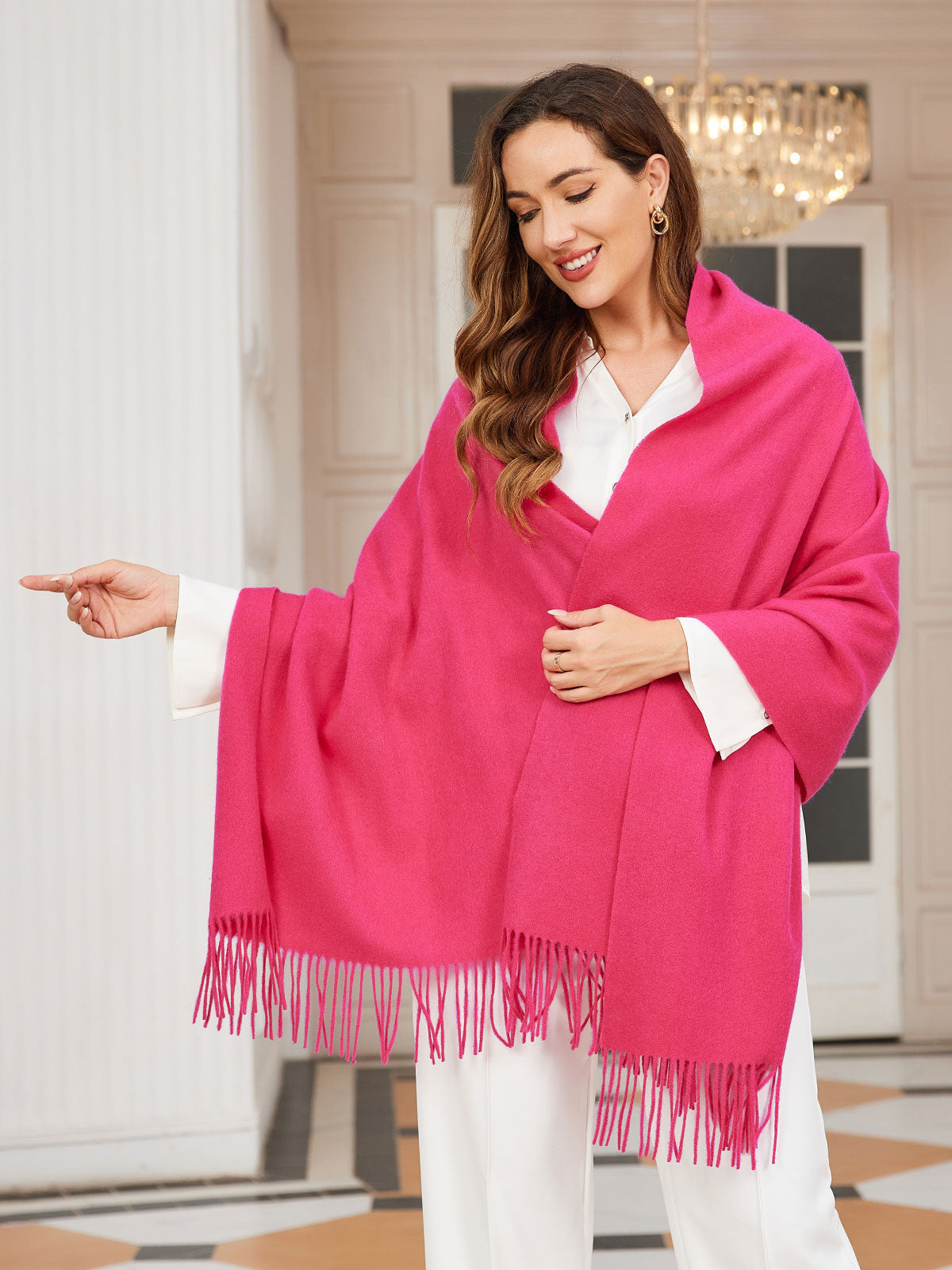 [Rosa Rossa] SilkSilky-IT Lana Scarf 001