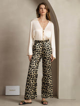 [Leopardo] SilkSilky-IT 19Momme Seta Womens Pants 006,