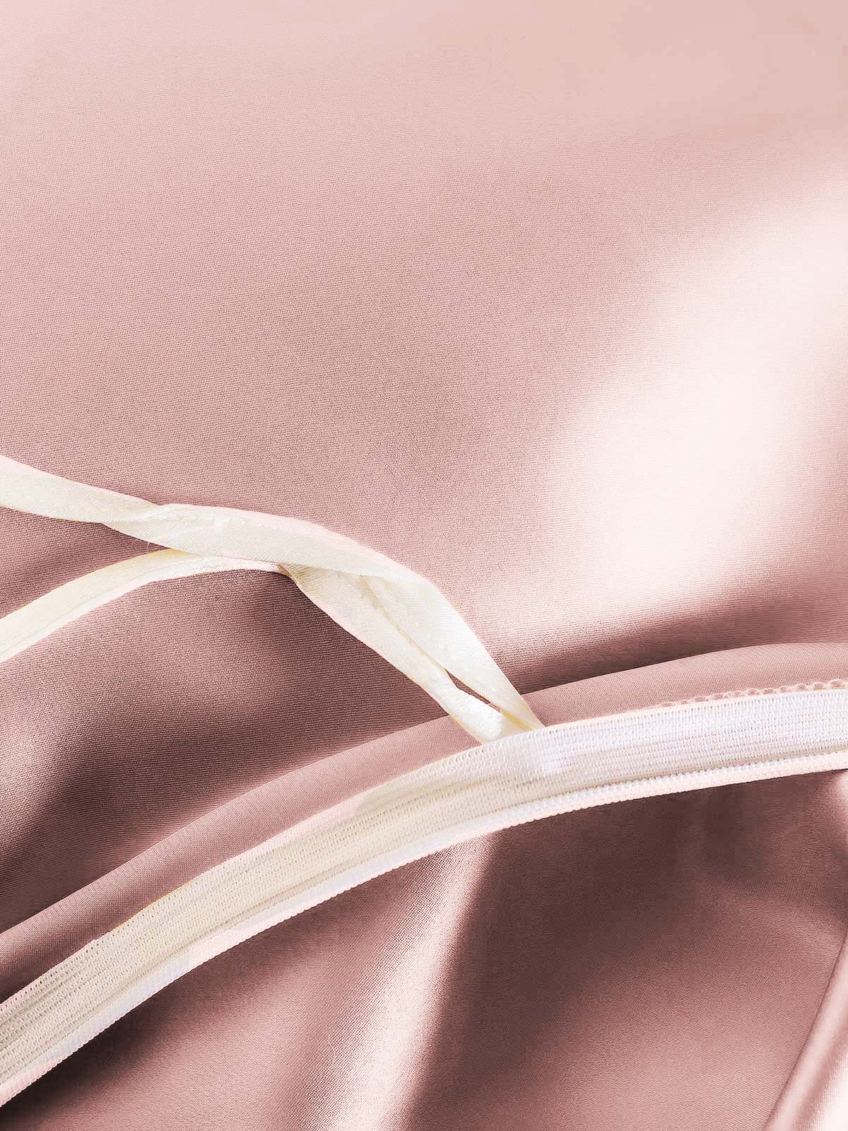 [Malva Pallido] SilkSilky-IT 19Momme Seta pura Duvet Cover 005