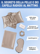 [Cachi] SilkSilky-IT 19Momme Seta pura Pillowcase Set 002