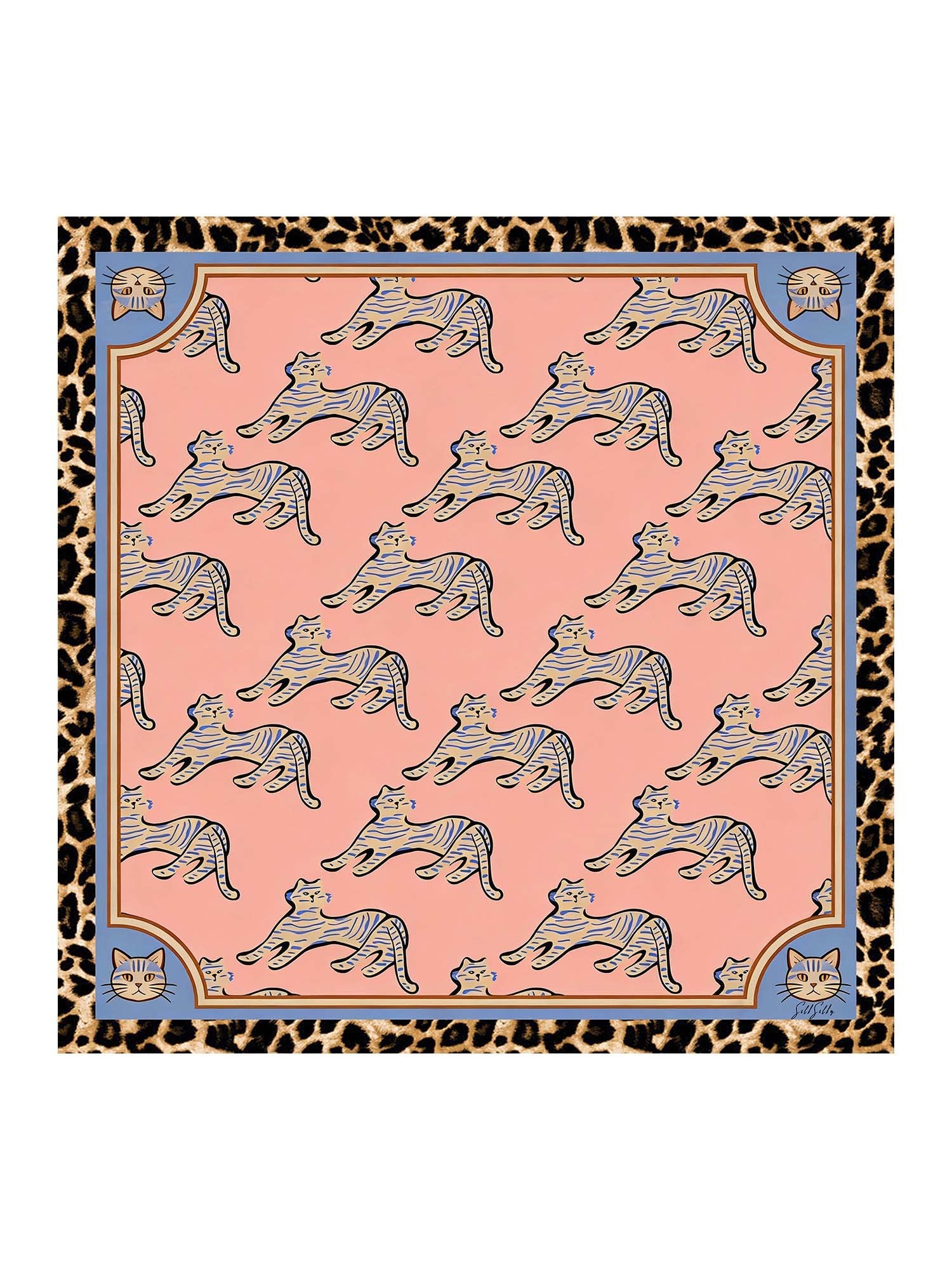 [Gatto Rosa] SilkSilky-IT Scarf 001
