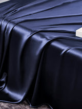 [Blu Scuro] SilkSilky-IT 25Momme Bedding Set 005