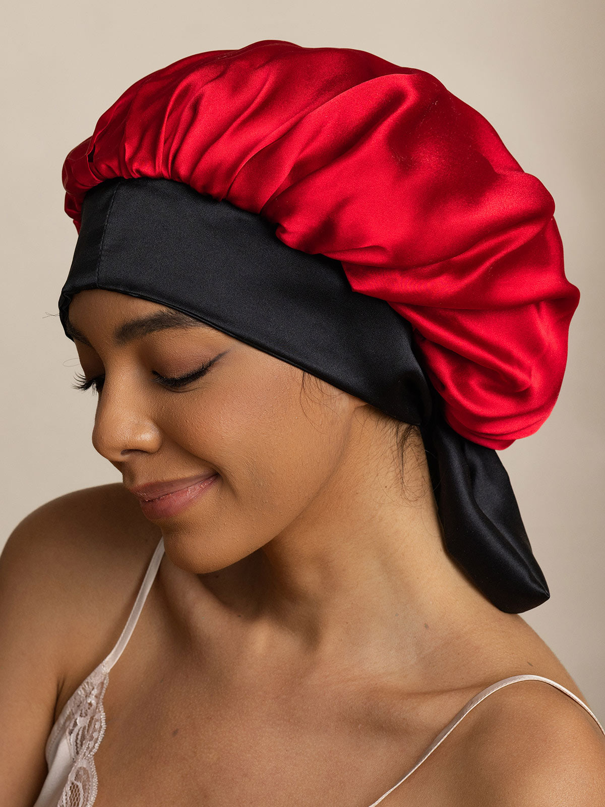 SilkSilky-IT Seta pura Sleep Cap Vino 002