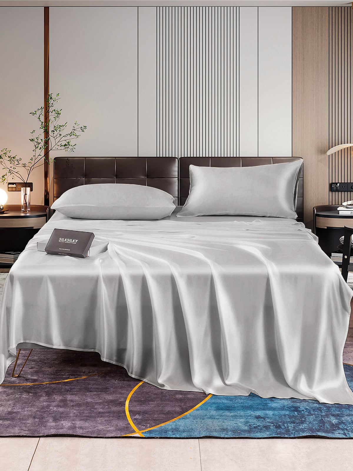 [Argento] SilkSilky-IT 22Momme Seta pura Bedding Set 001