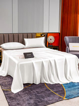 [Bianco] SilkSilky-IT 22Momme Set di biancheria da letto 003