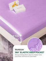 [Lavanda] SilkSilky-IT 19Momme Set di biancheria da letto 004