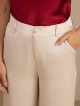 [Beige] SilkSilky-IT Womens Pants 004