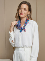 [P049] SilkSilky-IT Seta pura Scarf 004