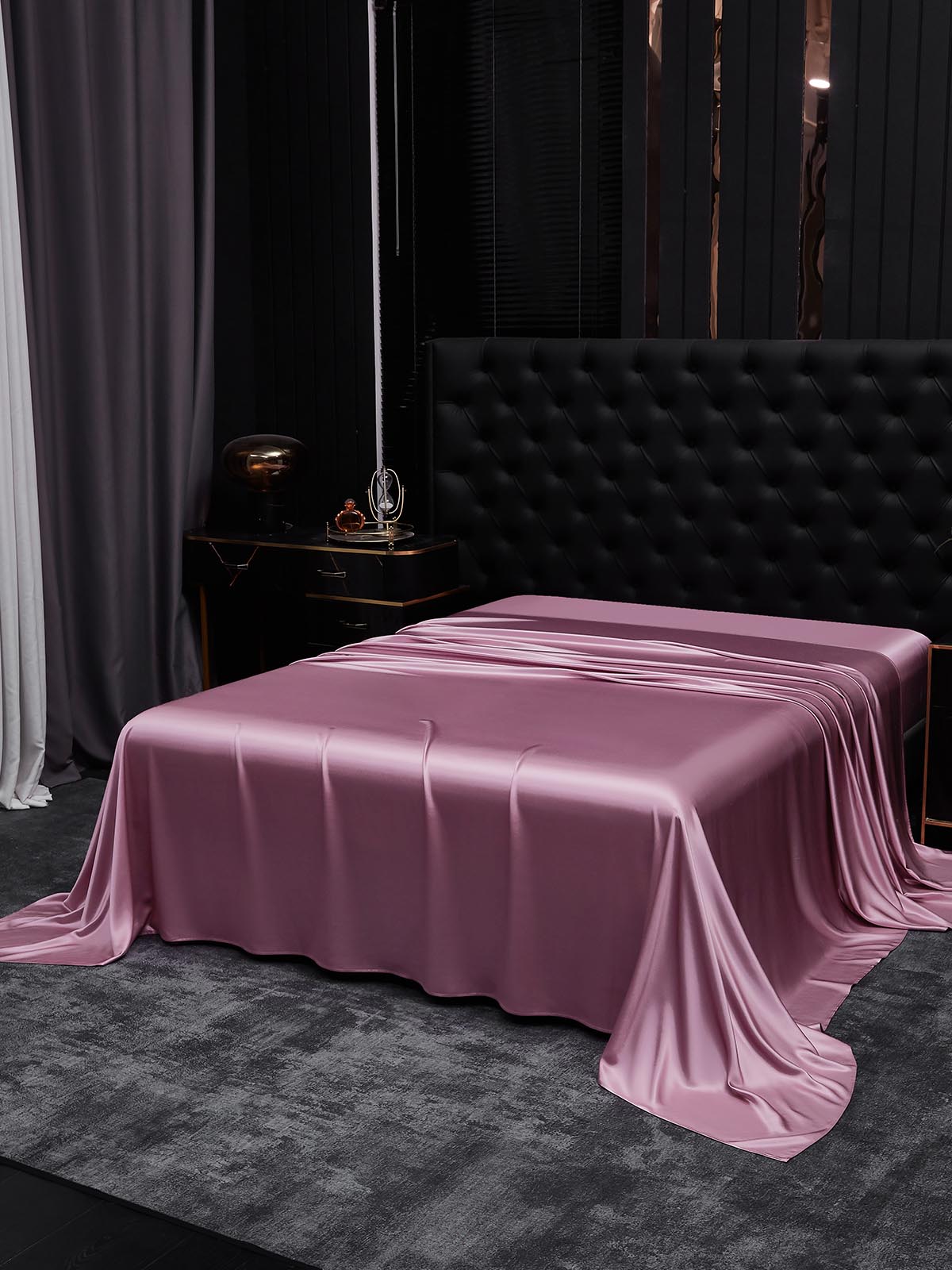 [Orchidea Malva] SilkSilky-IT 19Momme Seta pura Sheet 001