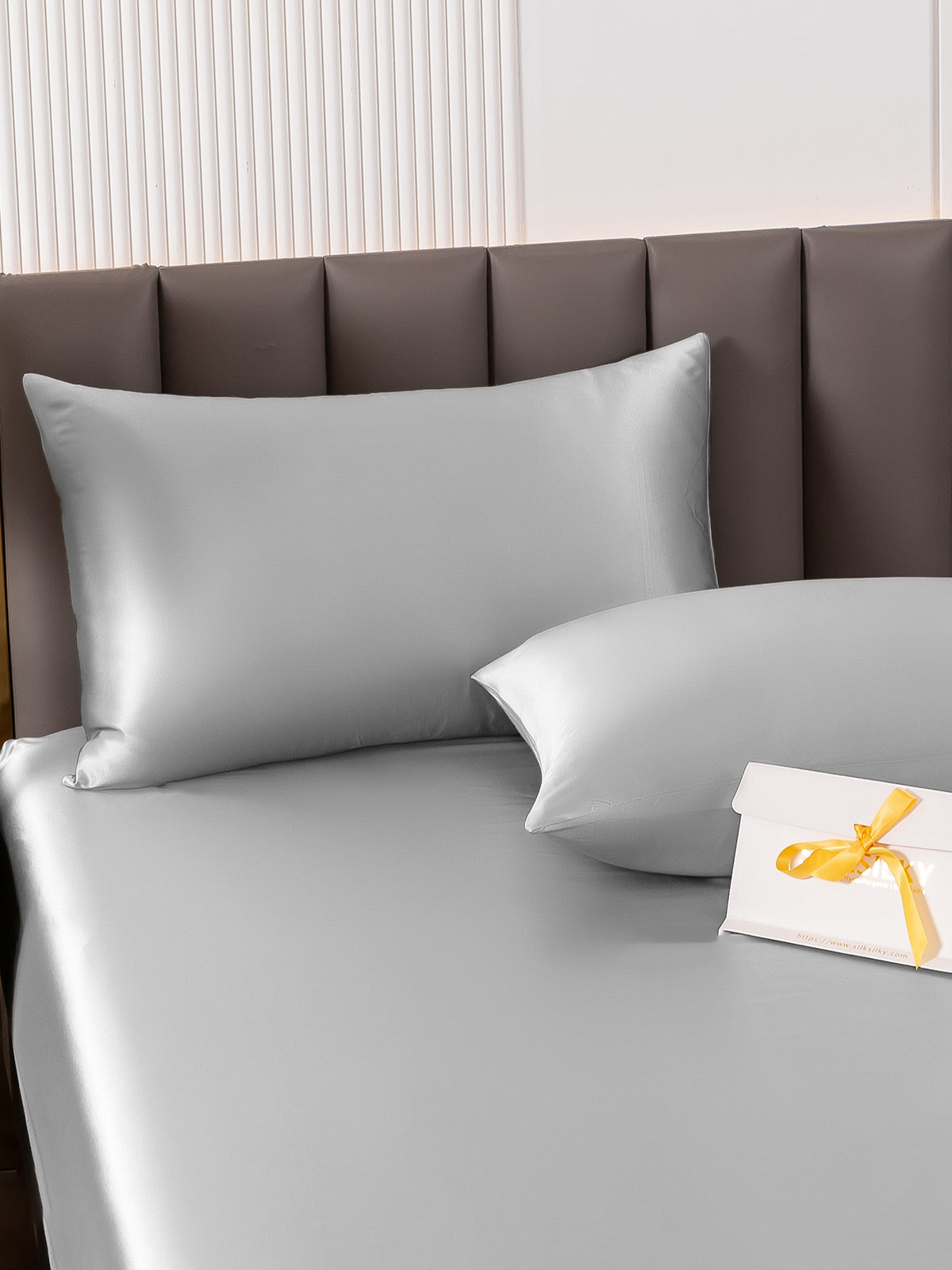 [Argento] SilkSilky-IT 22Momme Seta pura Pillowcase 004
