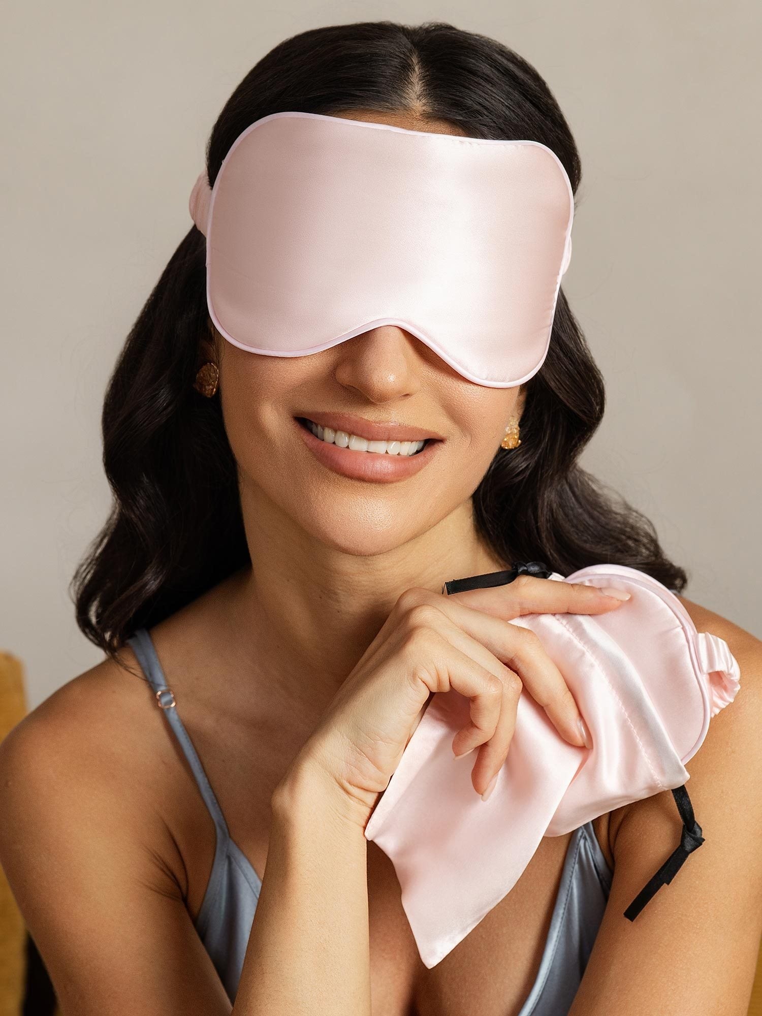 [Rosa] SilkSilky-IT Seta pura Eye Mask 002