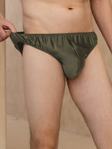 [Verde] SilkSilky-IT Mens Underwear 004