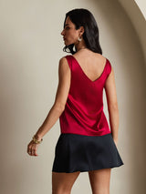[Vino] SilkSilky-IT Sleeveless V Neck Cami 002