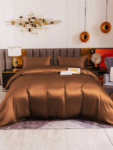 [Caffè] SilkSilky-IT 19Momme Set di biancheria da letto 005