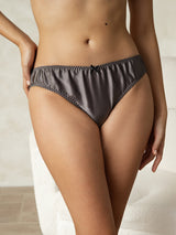 [Grigio] SilkSilky-IT Mutandine da donna 004
