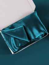 [Verde Acqua] SilkSilky-IT 22Momme Seta pura Pillowcase 005