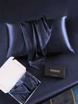 [Blu Scuro] SilkSilky-IT 30Momme Federa 005