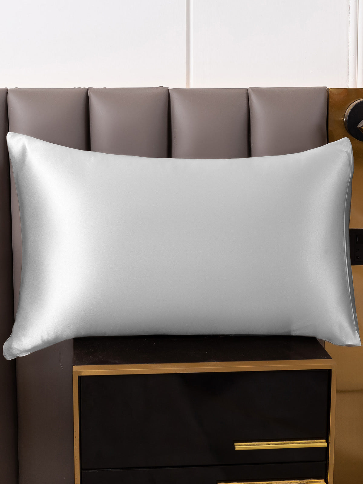 [Argento] SilkSilky-IT 22Momme Seta pura Pillowcase 001