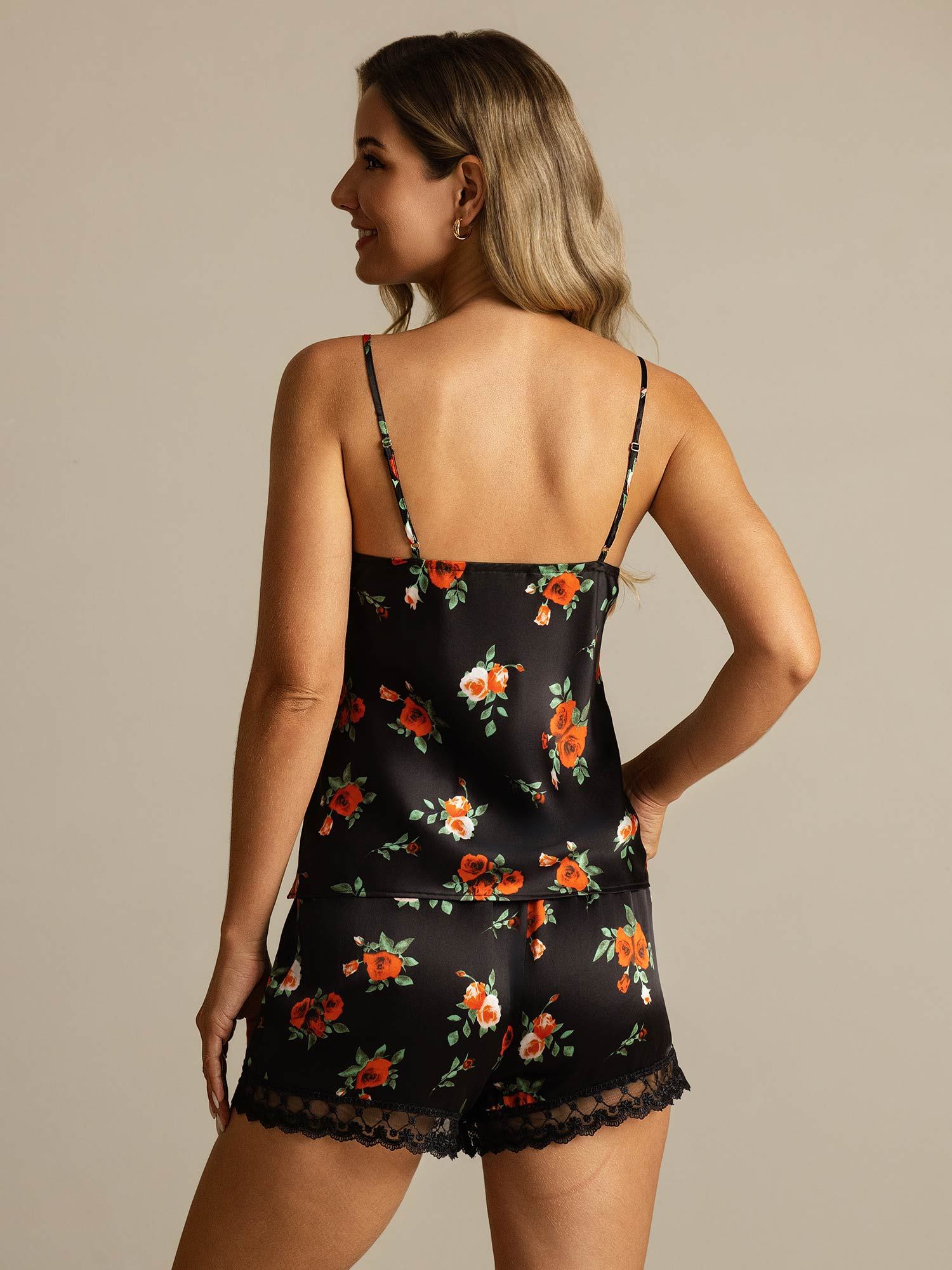 [Rosa Nera] SilkSilky-IT Seta pura Camisole Set 002,