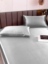 [Argento] SilkSilky-IT 19Momme Set di biancheria da letto 005