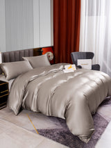 [Grigio] SilkSilky-IT 22Momme Seta pura Bedding Set 004,