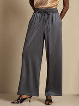 [GrigioScuro] SilkSilky-IT 19Momme Womens Pants 003