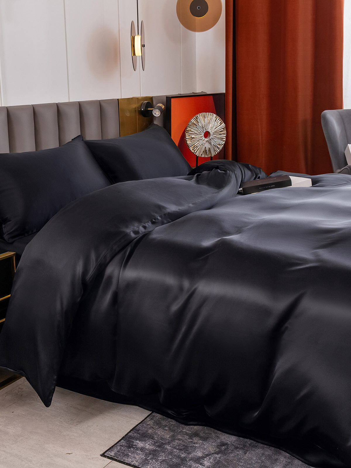 [Nero] SilkSilky-IT 19Momme Seta pura Bedding Set 004